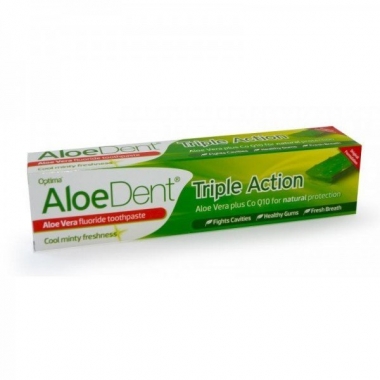 Pasta de dinti Triple action aloe+coenzima Q10 100ml