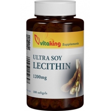 Lecitina din soia 1200mg 100cps