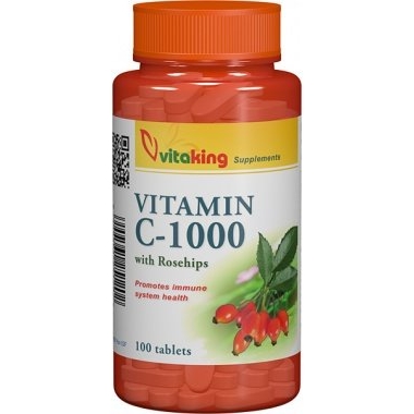 Vitamina C 1000mg macese 100cpr