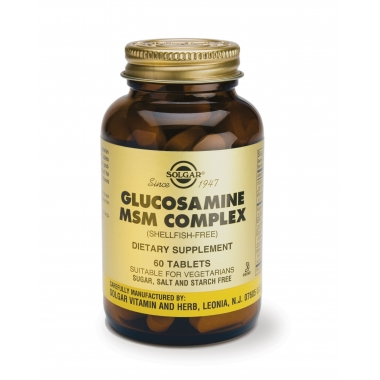 Glucosamine MSM complex (shell-free) tabs 60s