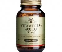 Vitamin D3 400IU softgels 100s