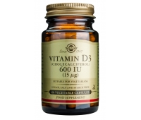 Vitamin D3 600IU veg. caps 60s
