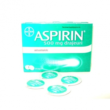 Aspirin 500mg 20draj.