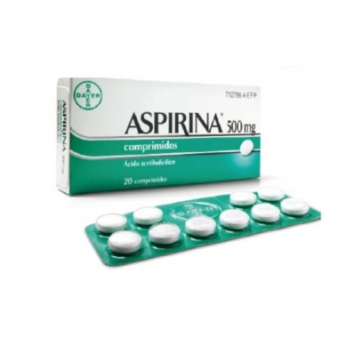 Aspirin 500mg 20cpr.