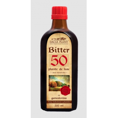 Remediu Bitter 50 plante - Ganoderma 200ml