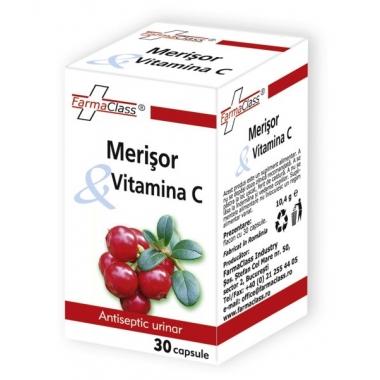 Merisor & Vitamina C 30cps