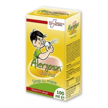 Alergosin Junior Sirop cu miere 100ml