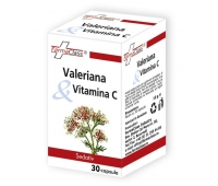 Valeriana & Vitamina C 30cps