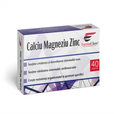 Calciu Magneziu Zinc 40cps