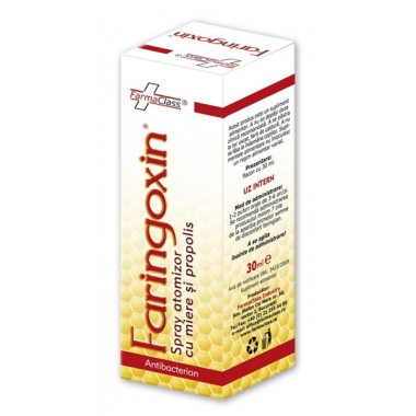 Faringoxin spray miere & propolis 30ml