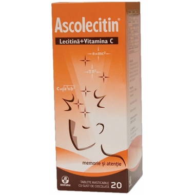 Ascolecitin 20tbl masticabile