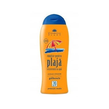 Emulsie plaja SPF20 rezistenta la apa 200ml