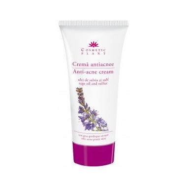 Crema antiacnee cu salvie si sulf 100g