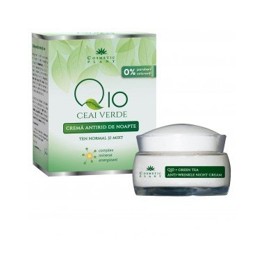 Crema antirid noapte Q10 + complex mineral 50ml
