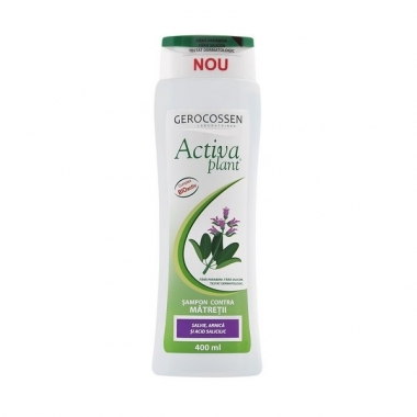 Activa Sampon contra matretii cu salvie 400ml -15% GRATIS