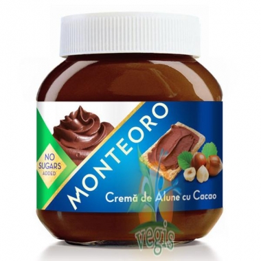 Crema Alune F zahar cacao mont 350 gr