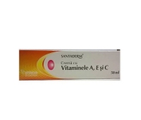 Crema cu vitamina A + E + C Santaderm 50ml