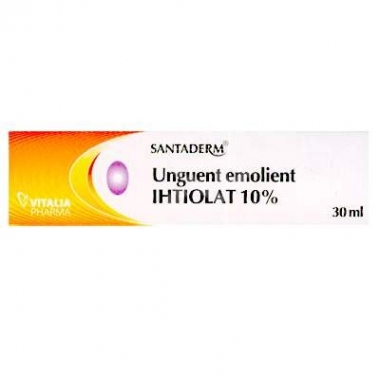 Unguent emolient Ihtiolat 10% Santaderm 30ml