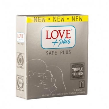 Prezervative Love Plus Safe Plus 3buc