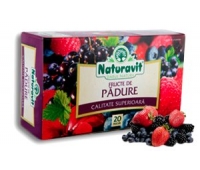 Naturavit fructe de padure 20dz x 1,5g 7+1 GRATIS
