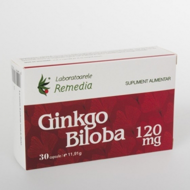 Ginkgo Biloba 120mg 30cps