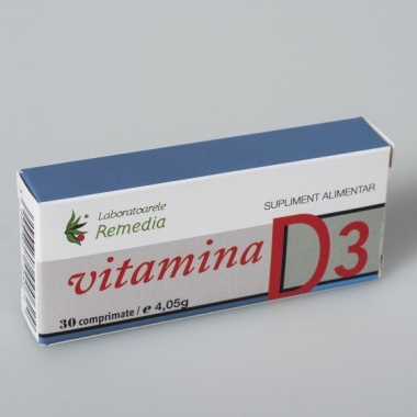 Vitamina D3 30cps