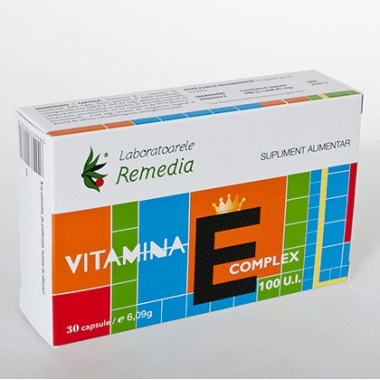 Vitamina E Complex 100UI 30cps
