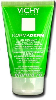 Vichy Normaderm Gel Exfoliant Curatare flacon 125 ml