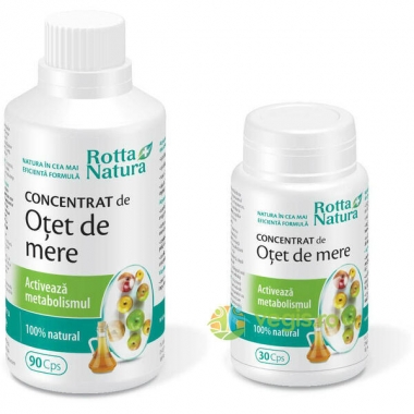 Otet de mere concentrat Metabolism activ 90cps + 30cps