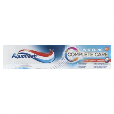 Aquafresh Complete Care Whitening x 100 ml