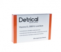 Detrical Vitamina D3 , 60 comprimate, Zdrovit