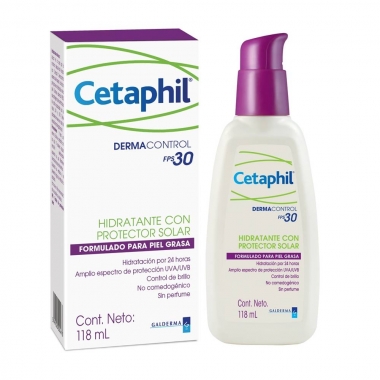Cetaphil DermaControl Crema hidratanta SPF30 x 118 ml, Neola