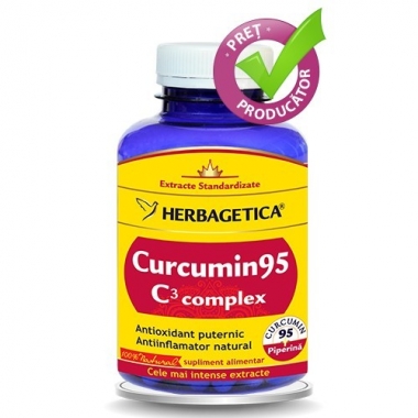 CURCUMIN95 C3 COMPLEX 120CPS, HERBAGETICA