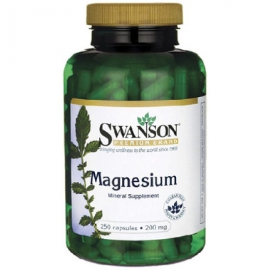 MAGNEZIU 200MG 250CPS, SWANSON