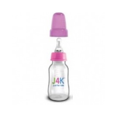 BIBERON ERGONOMIC ROZ 130ML 0L+ (JK002), JUST FOR KIDS