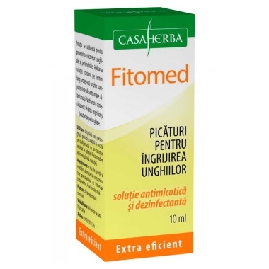 FITOMED PICATURI PT UNGHII 10ML, INTERHERB