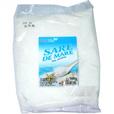SARE DE MARE FINA NEIODATA 500GR, SANO VITA