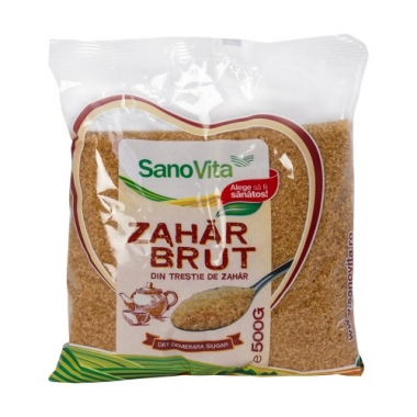 ZAHAR BRUT (DIN TRESTIE) 500GR, SANO VITA