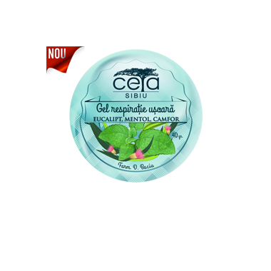 GEL RESP.USOAR.EUCA.,MENTOL SI CF.40GR/50ML, CETA