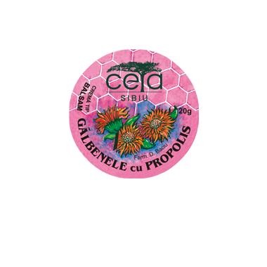 UNGUENT GALBENELE SI PROPOLIS 20GR/25ML, CETA