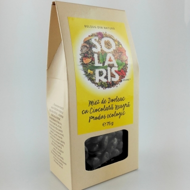 MIEZ DOVLEAC CU CIOCOLATA NEAGRA 75gr ECO SOLARIS