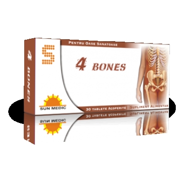 4 Bones carbonat de calciu 1000 mg