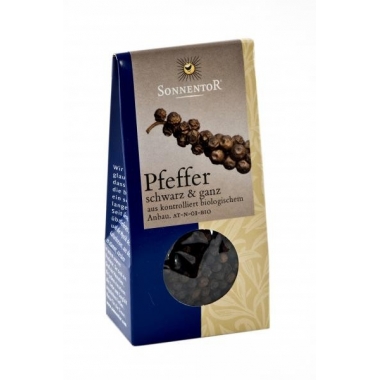 CONDIMENT - PIPER NEGRU BOABE ECO 35gr SONNENTOR