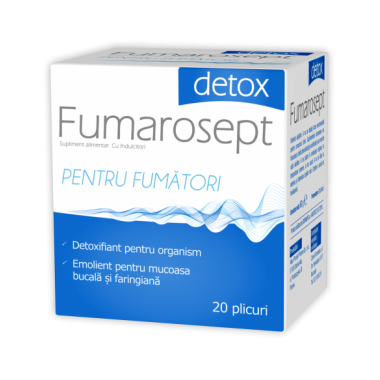 Fumarosept DETOX 20 plicuri, ZDROVIT