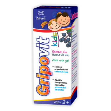 Gripovit kids sirop pentru copii 150ml, ZDROVIT