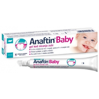 Anaftin Baby-Gel gingival pentru erupții dentare copii