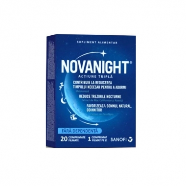 Novanight, 20 comprimate filmate, Sanofi