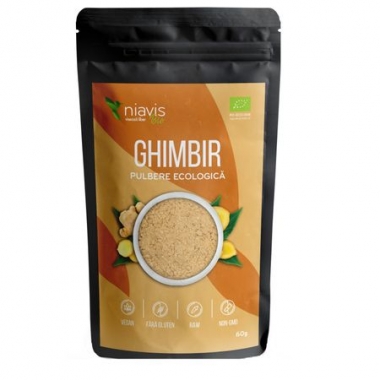 GHIMBIR PULBERE ECOLOGICA (BIO) 60GR
