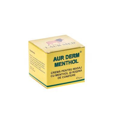 AUR D-CR.MASAJ CU MENTHOL 50ML LAUR MED