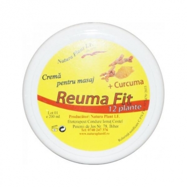 CREMA REUMAFIT 12PLANTE 200ML,NATURA PLANT POIENI